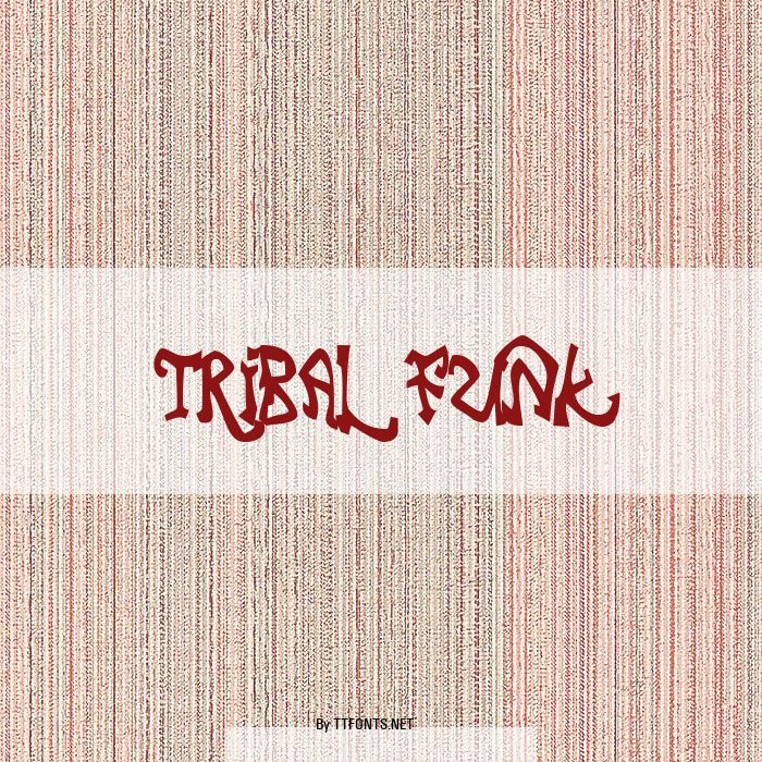 Tribal Funk example